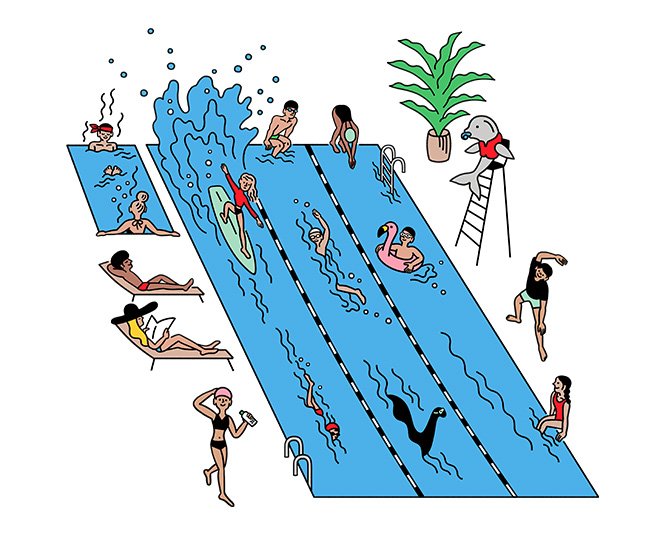 Pool illustration