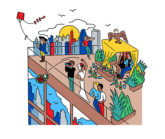 Sky Lounge illustration